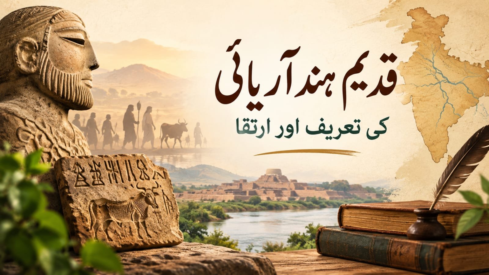 اس تصویر سے قدیم ہند آریائی کی جھلک کو سمسجھنے میں آسانی ہوگی